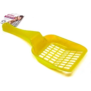 Plastik Kedi Kumu Küreği Sarı
