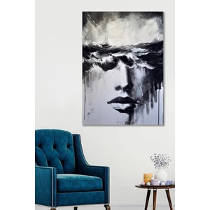 Hediyeler Kapında 50 x 70 Dekoratif Sanatsal Duvar Kanvas Tablo