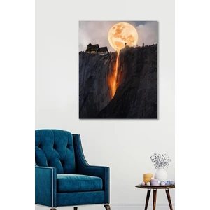 Hediyeler Kapında 50 x 70 Uçurum Duvar Kanvas Tablo