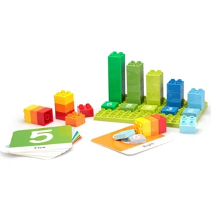 56 Parça + 10 Kart Ingilizce Rakamlar Eğitim Seti