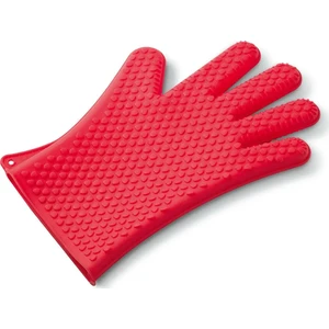 SL25 Kırmızı Beş Parmak Silikon Fırın Eldiveni
