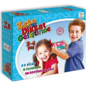 Yükselen Zeka Yayınları Zeka - Dikkat Geliştirme Seti -  (2-4 Yaş)