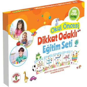 Sihirli Kalem Dikkat Odaklı Eğitim Seti - (3 - 4 Yaş)