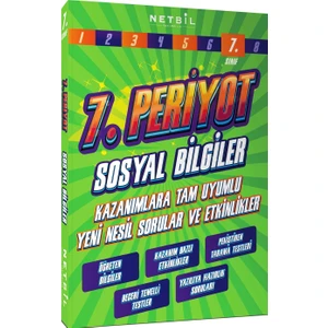 Netbil Yayıncılık 7. Sınıf Sosyal Bilgiler Periyot