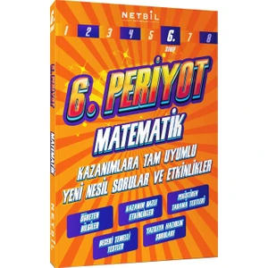 Netbil Yayıncılık 6. Sınıf Matematik Periyot