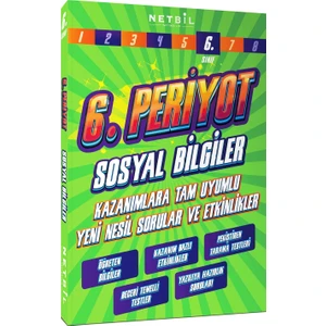 Netbil Yayıncılık 6. Sınıf Sosyal Bilgiler Periyot