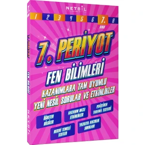 Netbil Yayıncılık 7. Sınıf Fen Bilimleri Periyot