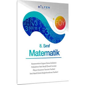 Bilfen Yayınları 8. Sınıf Matematik Föy