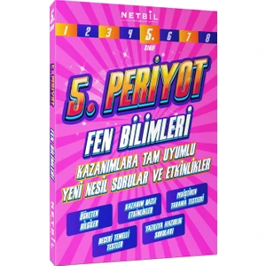 Netbil Yayıncılık 5. Sınıf Fen Bilimleri Periyot