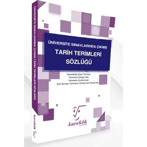 Karekök Yayıncılık Tarih Terimleri Sözlüğü