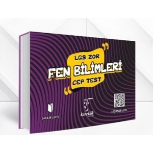 Karekök Yayıncılık LGS Cep Test Fen Bilimleri Zor