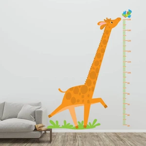 Kt Decoration Özel Tasarım Zürafa Boy Ölçer Çocuk Odası Duvar Sticker