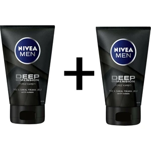 Men Deep Dimension Yüz & Sakal Temizleme Jeli 100 ml x 2 Adet