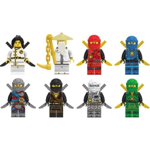 Ninjago Skyblue Süper Kahraman 8 Adet Hero Figür