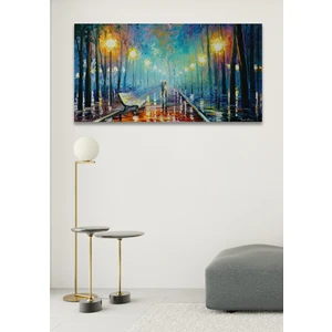 Hediyeler Kapında Blue Walk Duvar Kanvas Tablo 60 x 120 cm