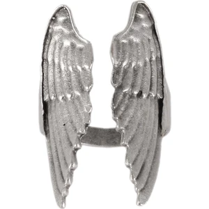 Kadın Antik Gümüş Kaplama Melek Kanadı Yüzük