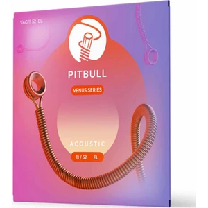 Pitbull Strings Venus Series Vag 11-52 El Takım Tel Akustik Gitar Teli 011-052