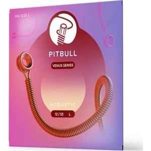 Pitbull Strings Venus Series Vag 12-53 L Takım Tel Akustik Gitar Teli 12-53