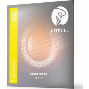 Pitbull Strings Silver Series Scg Nt Takım Tel Klasik Gitar Teli