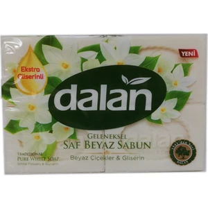 Banyo Sabun Zeytin Yağlı Beyaz 150 gr x 4