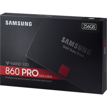 Samsung 860 Pro 256GB 500MB-599MB/s Sata 3 2.5 Fiyatı