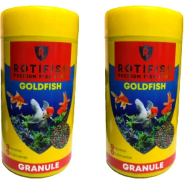 Rotifish Goldfish Japon Balığı Yemi 100 ml/40 gr x 2