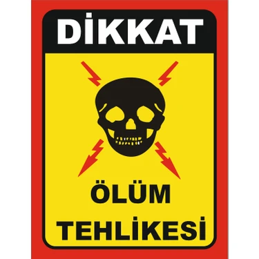 Reklambu Dikkat Ölüm Tehlikesi