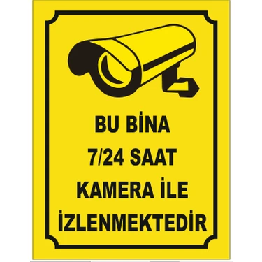 Reklambu Bu Bina Kamera İle İzlenmektedir