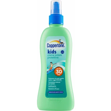 Coppertone Çocuklar İçin Koruyucu Güneş Kremi SPF 30 Tüm Cilt Tipleri İçin 200
