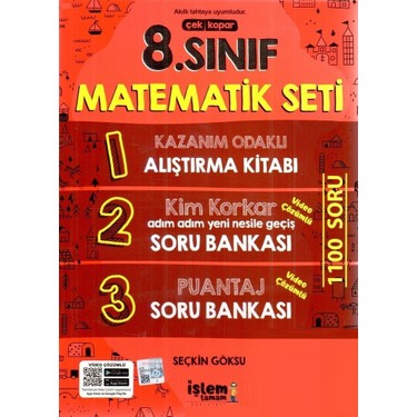 Islem Tamam Yayinlari 8 Sinif Matematik Seti Kitabi Ve Fiyati