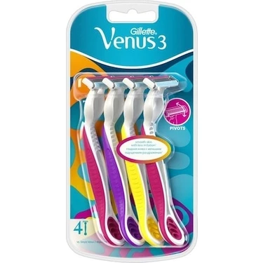 Gillette Venüs 3 4lü Kullan At Tıraş