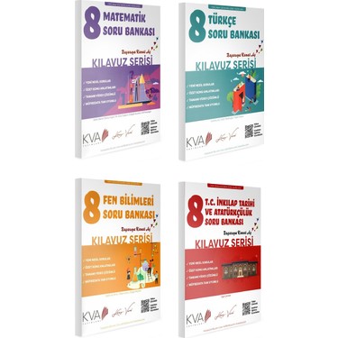 Koray Varol Akademi Kva Kilavuz Serisi 8 Sinif Matematik Kitabi