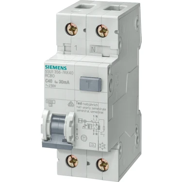 Siemens 5Su1353-1Kk25 Kaçak Akım Koruma Rölesi N