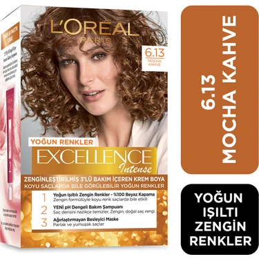 L'Oréal Paris Excellence Intense Saç Boyası  6.13 Mocha