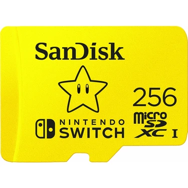 Sandisk 256GB Micro SD XC Uhs I Nintendo Switch Haf za Kart Fiyat