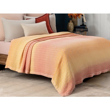 Madame Coco Adelyn Tek Kisilik Yatak Ortusu Mercan Fiyati