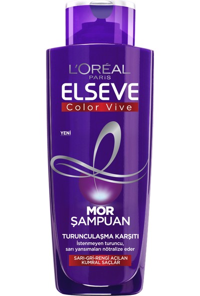 Elseve Turunculaşma Karşıtı Mor Şampuan 200 ml