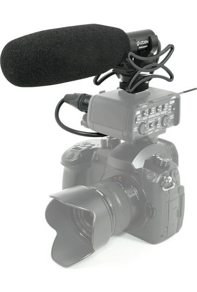 Azden SGM-250CX Profesyonel Kompakt Sinema Mikrofon (Yurt Dışından)
