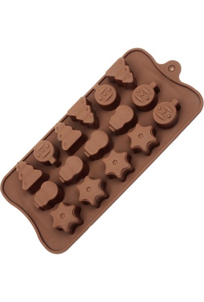 Onino Silikon Çikolata Kalıbı Yılbaşı