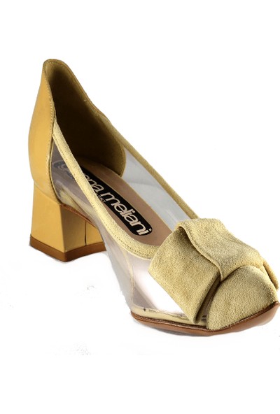 Gianna Melani Kadın Topuklu Ayakkabı Toz Süet Vi̇ni̇l 20121