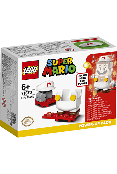 LEGO® Super Mario™ Alevli Mario Kostümü 71370 - Çocuklar İçin Yaratıcı Oyuncak Yapım Seti (11 Parça)