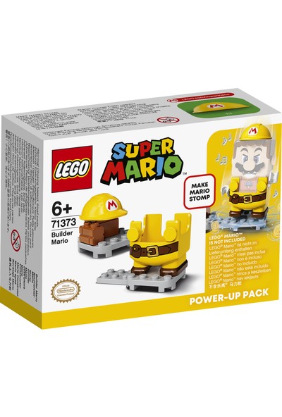 LEGO® Super Mario™ 71373 Tamirci Mario Güçlendirme Kostümü Yapım Seti Yaratıcı Çocuklar için Koleksiyonluk Oyuncak