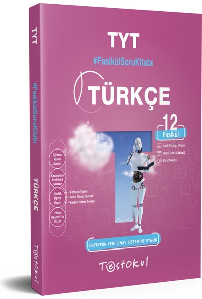 Test Okul Yayınları TYT Türkçe Fasikül Soru Bankası