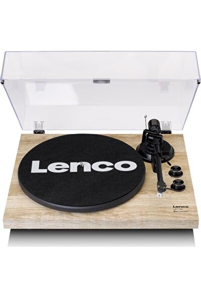 Lenco LBT-188 Pı Retro Ahşap Bluetoothlu Pikap Plak Çalar