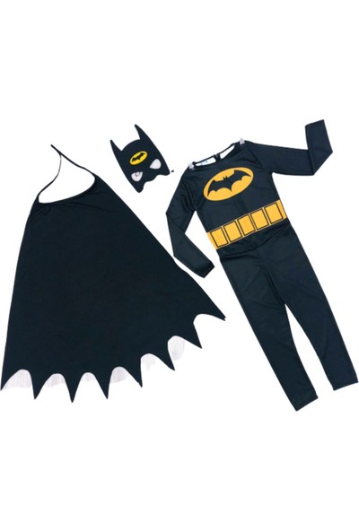 Buda Bizde Pelerinli Batman Çocuk Kostümü