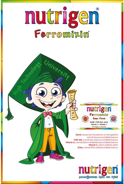 Nutrigen Ferromixin Saşe Form 30*2 Saşe (2'li Fırsat Paketi)