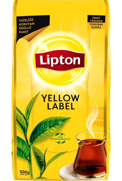 Lipton Dökme Çay Yellow Label 500 gr