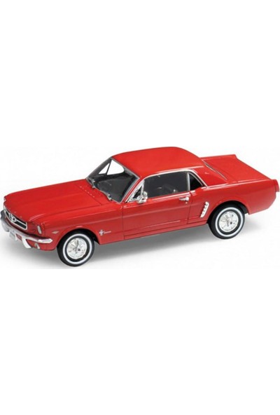 Welly 1:24 1964-1/2 Ford Mustang Coupe Model Araba