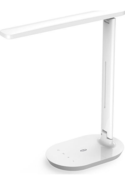 TaoTronics TT-DL064 Taşınabilir/Katlanabilir LED Masa Lambası Beyaz (3 Renk, 5 Kısıklık Dokunmatik Ayarlı)