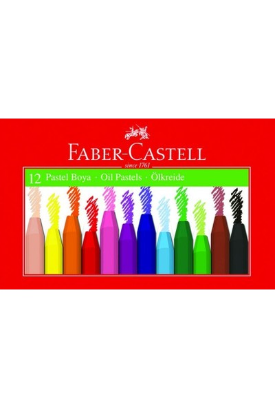 Faber-Castell Karton Kutu Pastel Boya 12 Renk